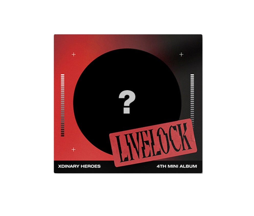 [POB JYP] Xdinary Heroes 4th Mini Album Livelock Ver. Digipack Ver 1 (Incluye beneficio de preventa)