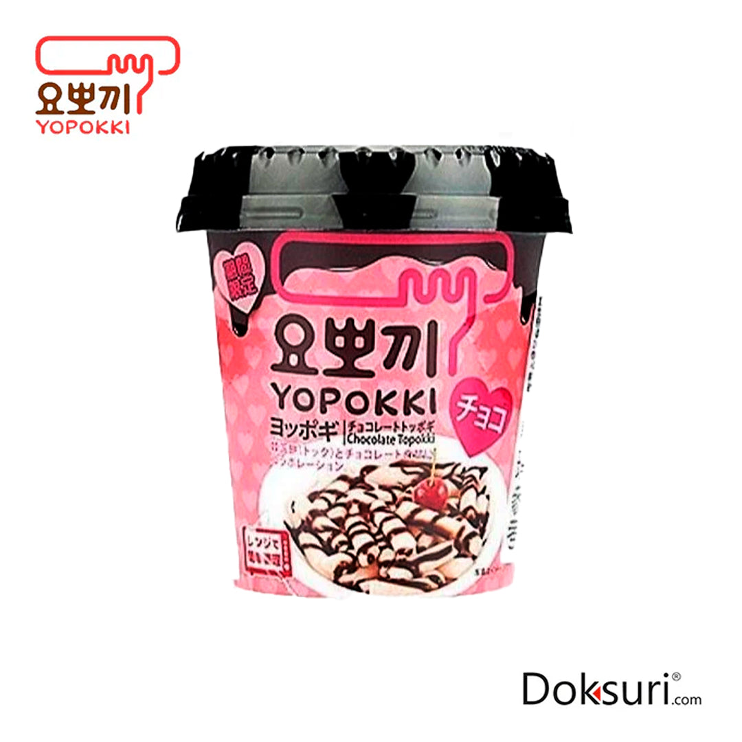 Young Pong Yopokki Chocolate Cup 120g