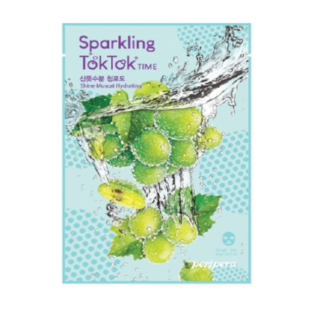 Peripera Sparkling Toktok Time Mask Sheet #4 Shine Muscat Hydrating