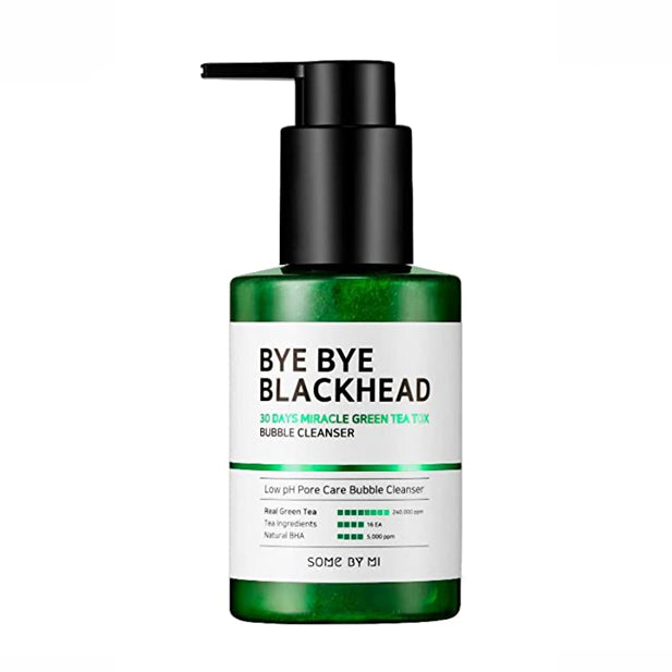 Some By Mi Bye Bye BlackHead 30Days Miracle Green Tea Tox Bubble Cleanser
