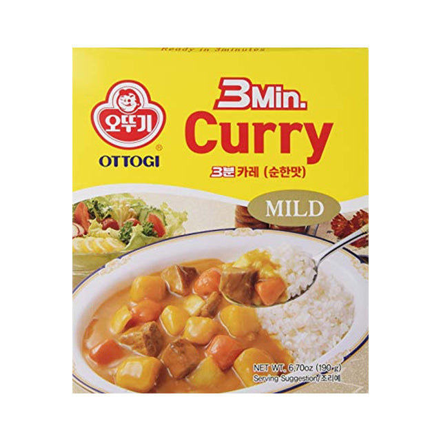 Ottogi 3  Min Curry 200g - DOKSURI 