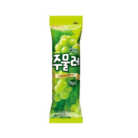 Lotte Ice Tube Uva Verde 130ml
