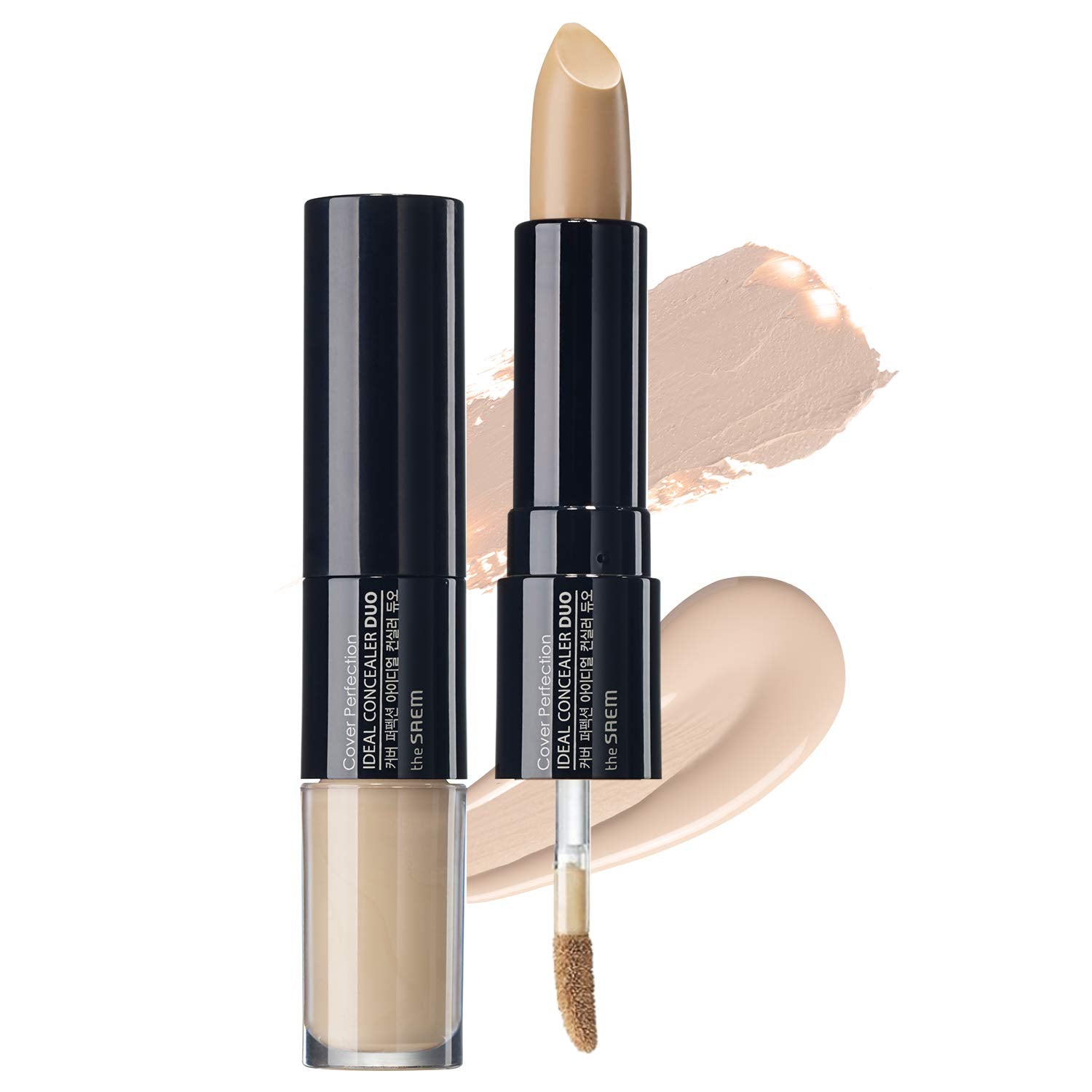 The Saem Cover Perfection Ideal Concealer Duo 01 Clear Beige