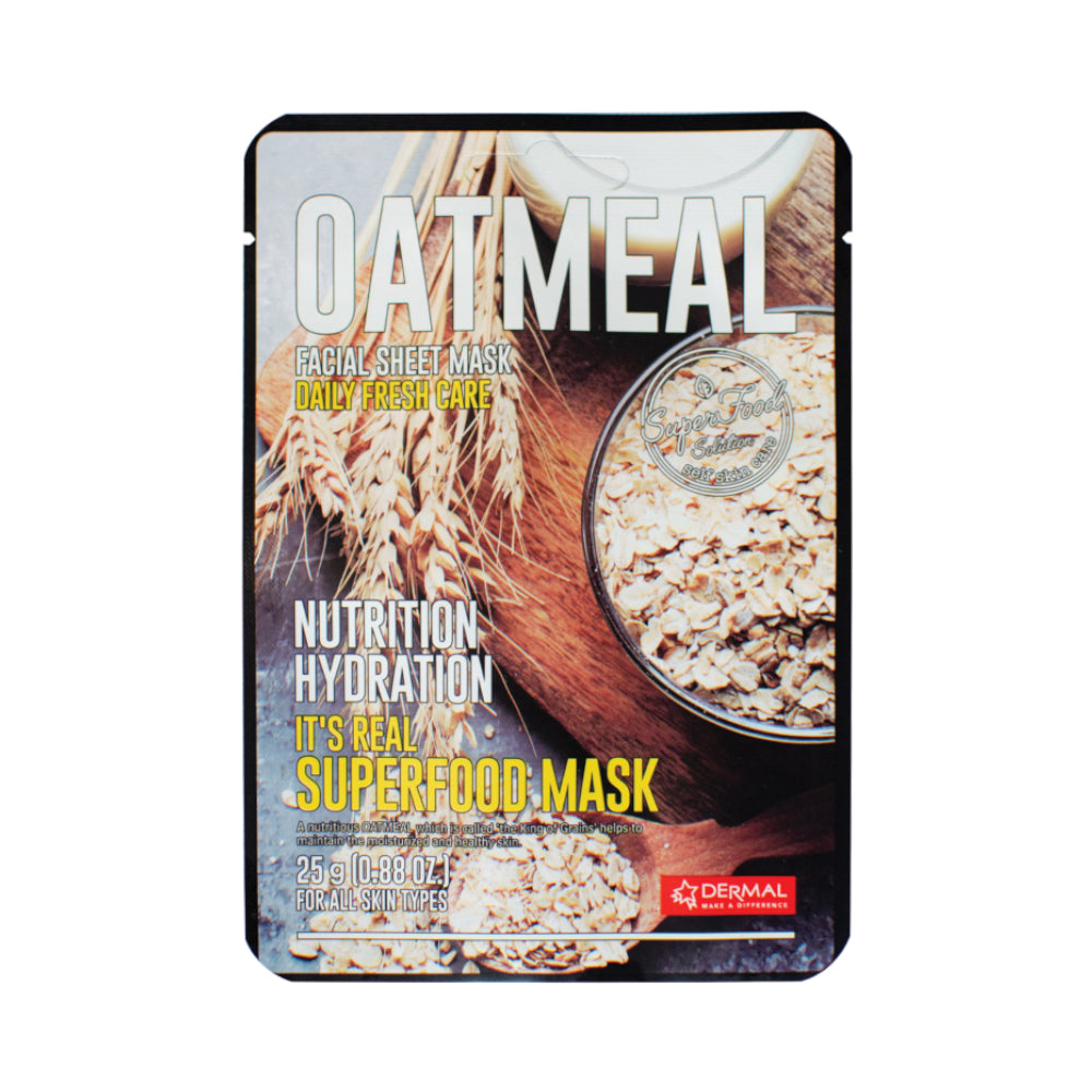 Dermal It's Real Superfood Mask Oatmeal