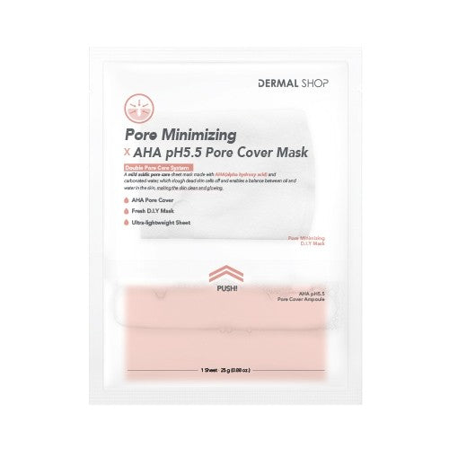 Pore Minimizing X AHA pH5.5 Pore Cover Mask 5pzas