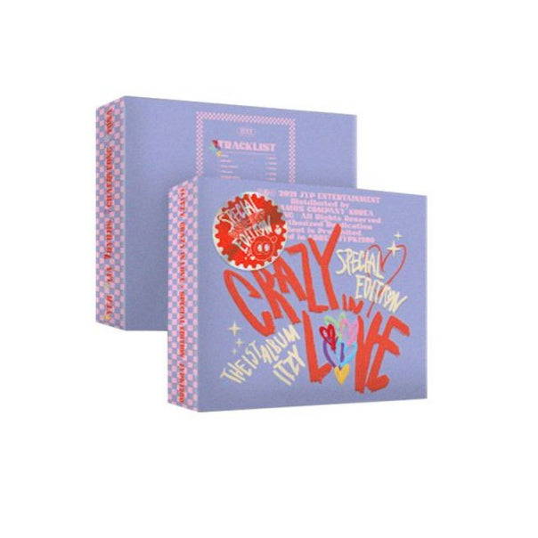 Itzy - The 1st Album Crazy in Love Special edition (Jewel Case Ver.)