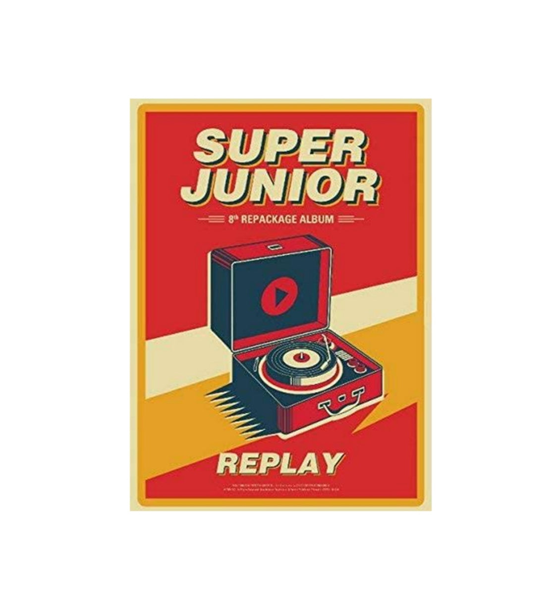 Super Junior - Replay Album Vol. 8 Repackage