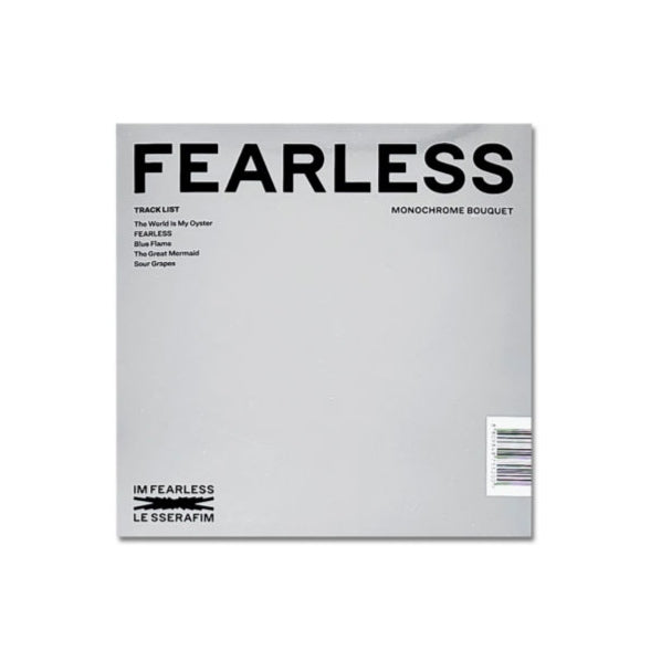 Le sserafim - Fearless (1st mini album) Monochrom Bouquet ver.