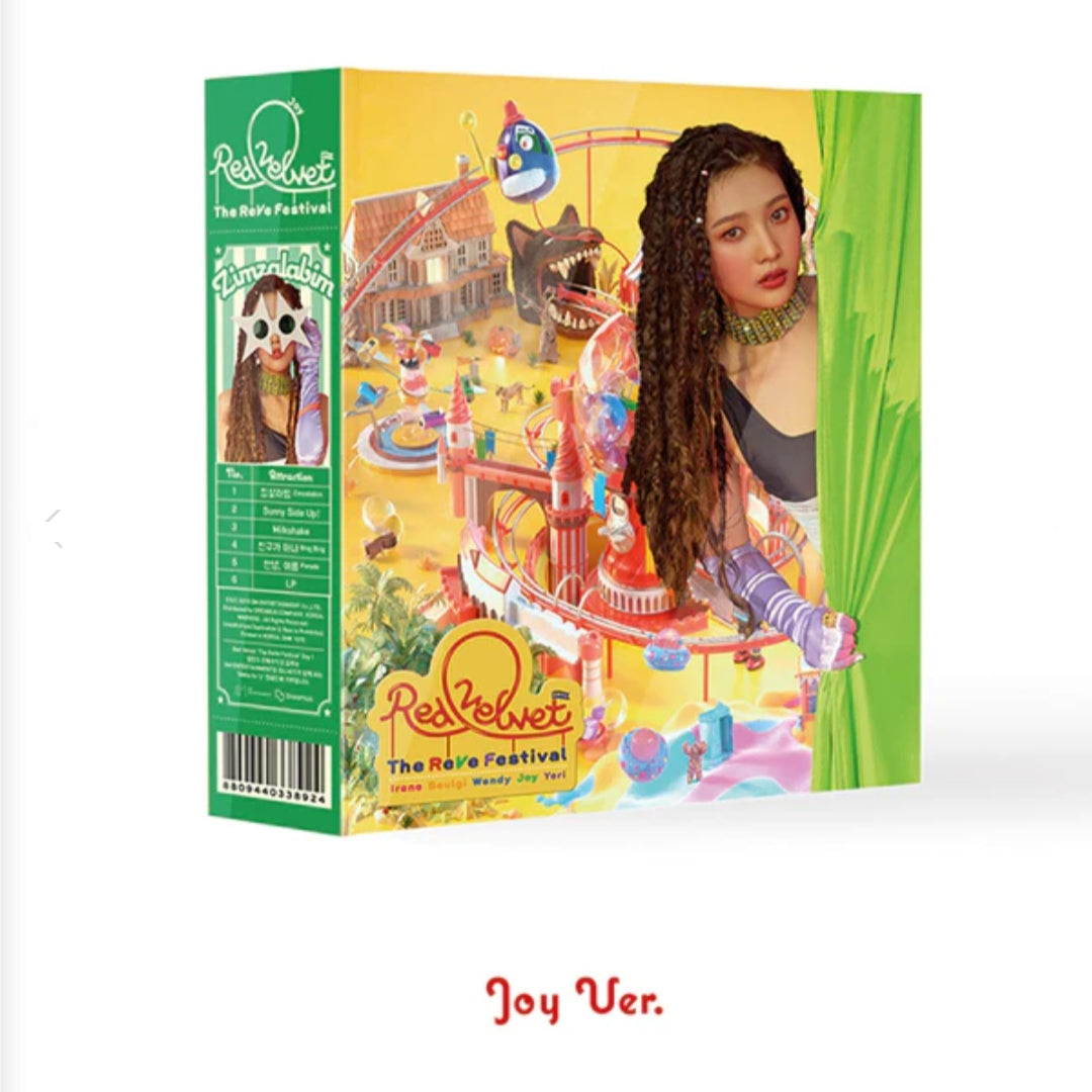 Red Velvet – Mini Album Vol.6 [The ReVe Festival Day 1] (Day 1 Ver.)
Joy Ver.