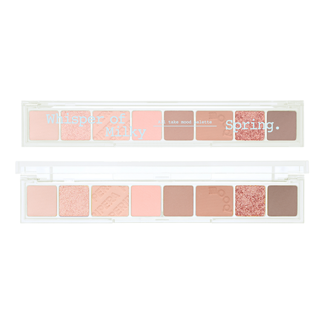 Peripera All Take Mood Palette 05 Whisper Of Milky Spring