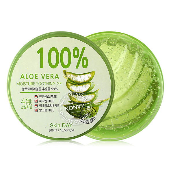 Skin Day Gel de Aloe Vera 100% 300ml