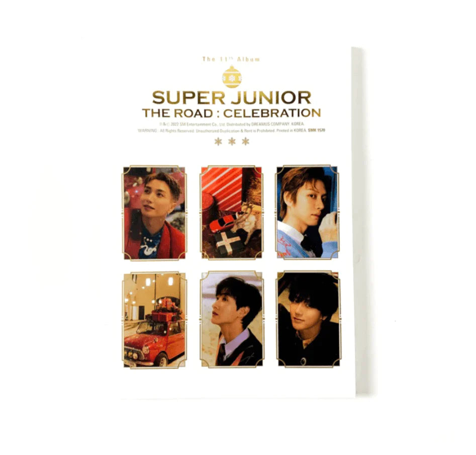 Super Junior The 11th Album Vol. 2 The Road Celebration Snow Ver.