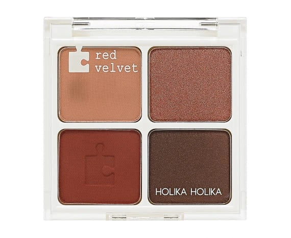 Holika Holika Piece Matching Shadow Palette 01 Red Velvet