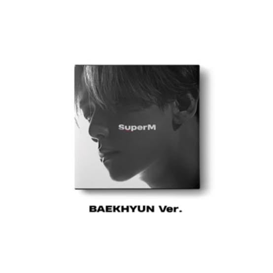 Super M - Super M (1st mini álbum) Baekhyun ver. (Envoltura abierta)
