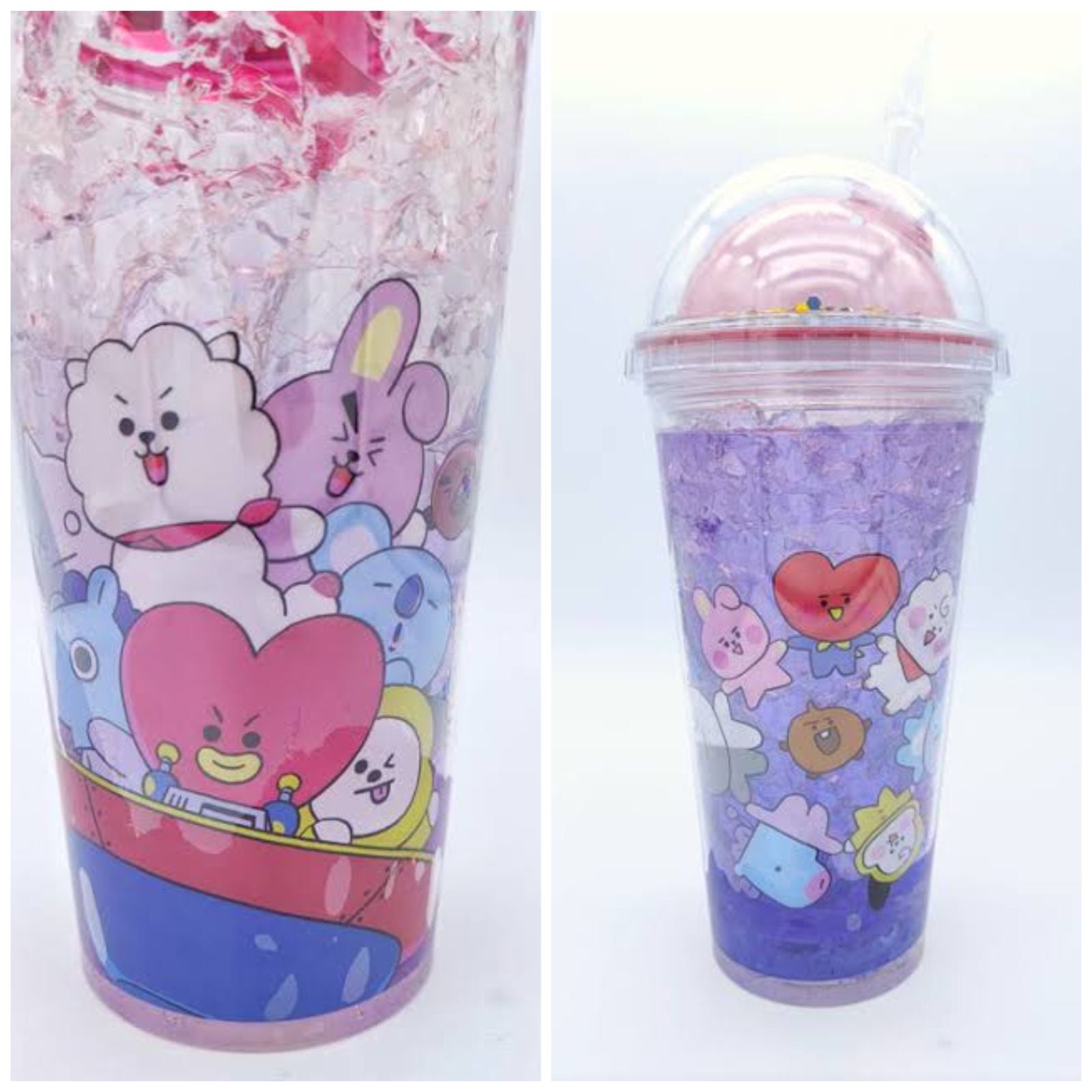 Vaso con luz BT21