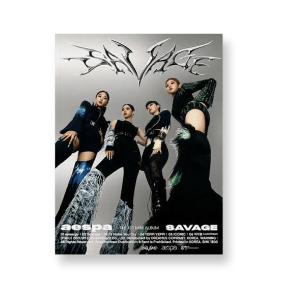 Aespa - Savage (1st mini Álbum) Savage Hallucination Quest Photobook Ver.