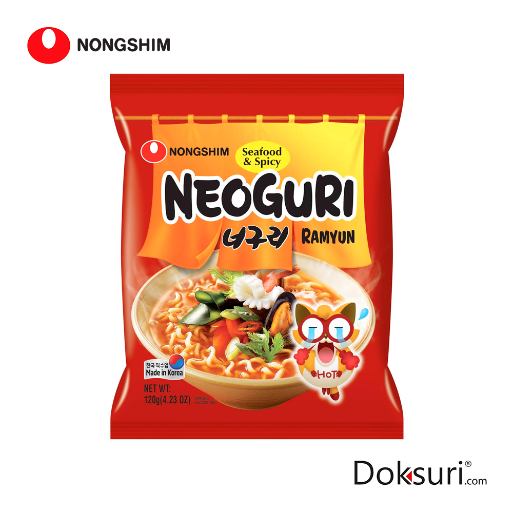 Nongshim Neoguri Spicy Seafood 120g