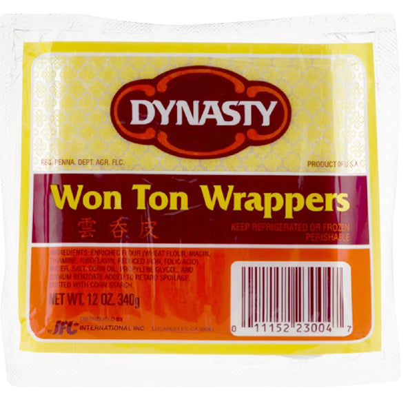 Dynasty Wonton Wrappers 340g